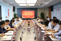 中原航租黨支部召開學習貫徹習近平新時代中國特色社會主義思想主題教育研討會